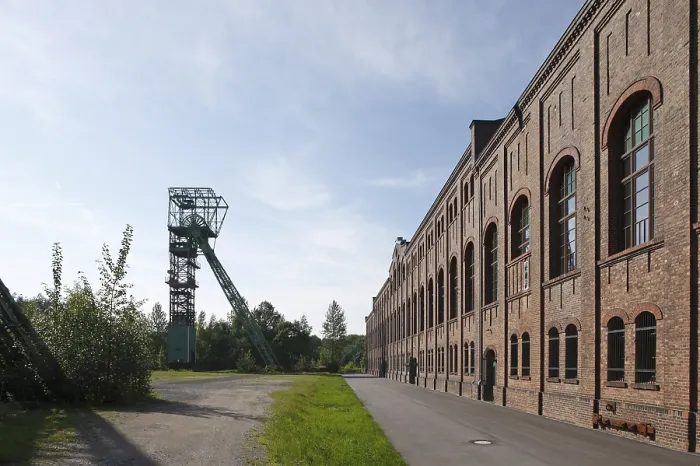Framed Print : Gladbeck, Zweckel machine hall