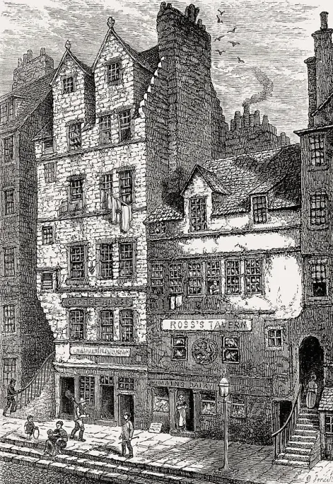 Framed Print : Gladstone's Land, Lawnmarket