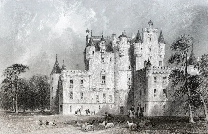 Framed Print : Glamis Castle, Glamis, Angus, Scotland