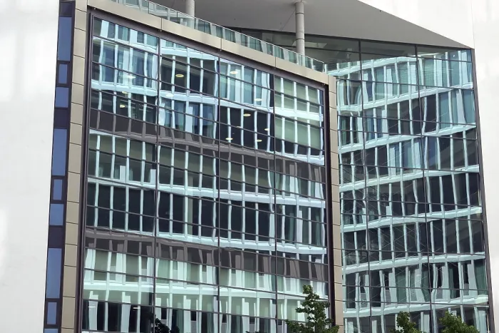 Framed Print : Glass facade in Frankfurt Glass faade in Frankfurt Framed Print : Glass facade in Frankfurt Glass faade in Frankfurt