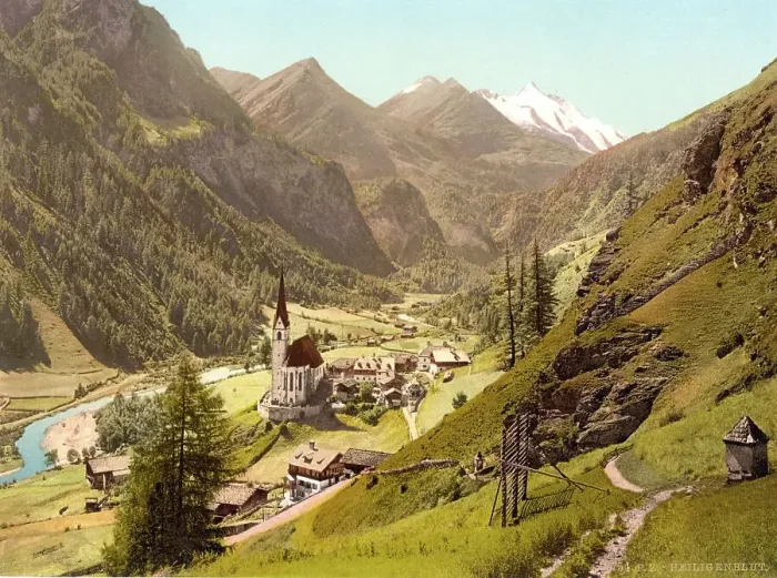 Framed Print : Glockner District, Heiligenblut