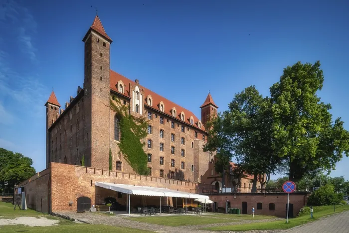 Framed Print : Gniew, Poland, Aug 2020 Gniew Castle is a former castle of the Teutonic Knights Order