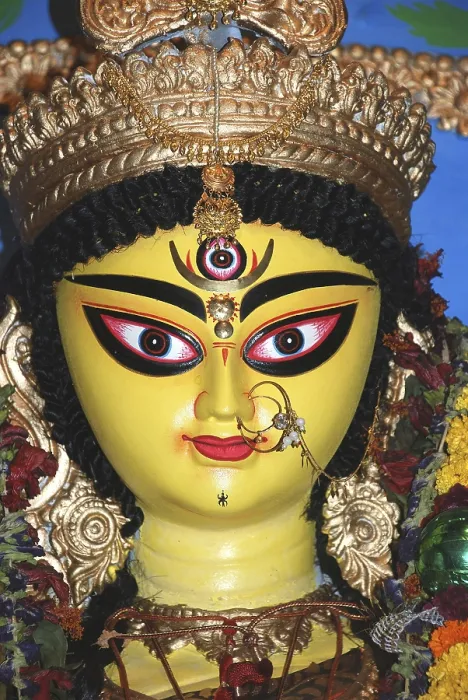 Framed Print : Goddess durga, Kolkata, West Bengal, India