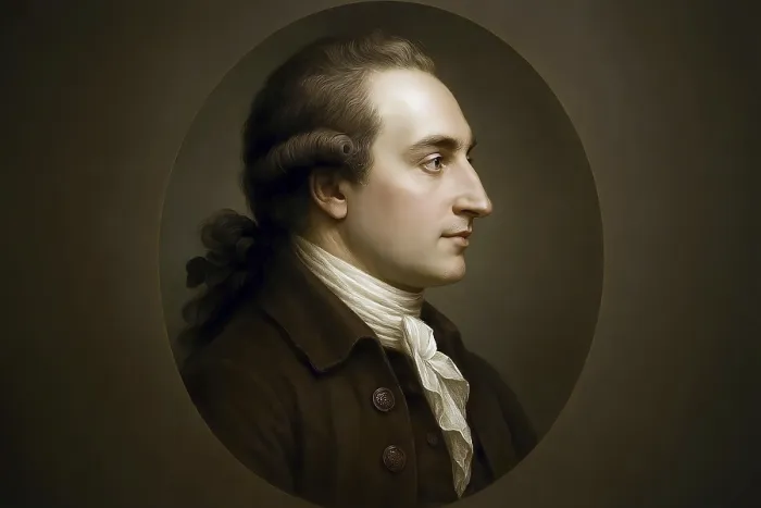 Framed Print : Goethe in his 30th year of life