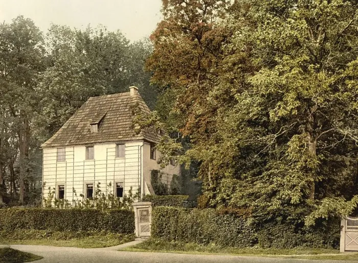 Framed Print : The Goethe House in Weimar, Thuringia