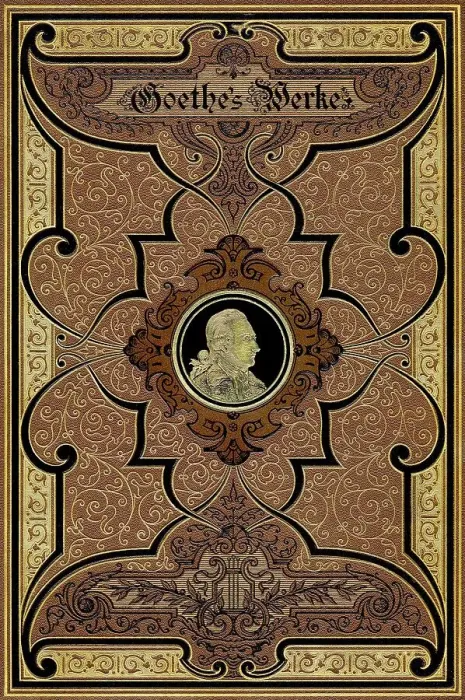 Framed Print : Goethe's masterpieces, book title