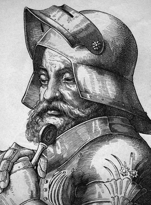 Framed Print : Goetz von Berlichingen, 1480 - 1562 Framed Print : Goetz von Berlichingen, 1480 - 1562