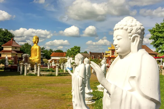 Framed Print : Gold Buddha, Vietnamese pagoda Framed Print : Gold Buddha, Vietnamese pagoda