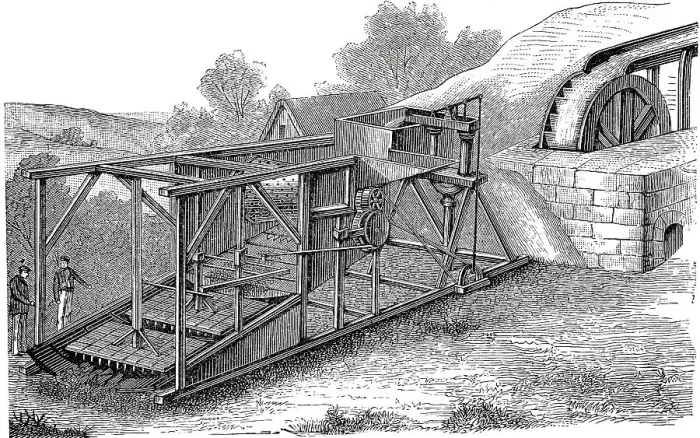 Framed Print : Gold Mining 1890, Ural Gold Washing Framed Print : Gold Mining 1890, Ural Gold Washing