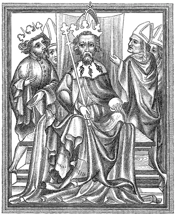 Framed Print : Golden Bull, Charles IV, born Wenceslaus