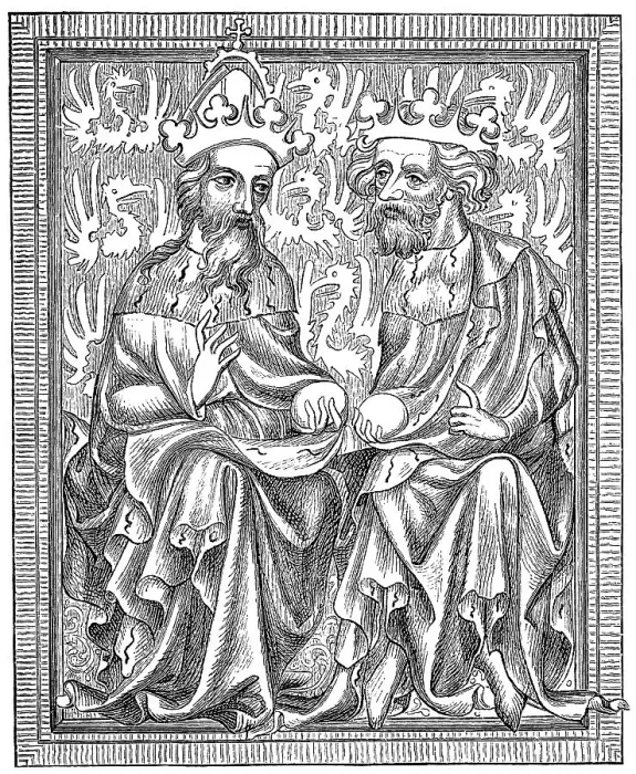Framed Print : Golden Bull, Charles IV, born Wenceslaus