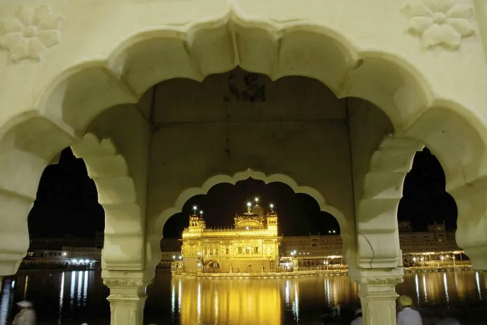 Framed Print : Golden temple, Amritsar, Punjab, India