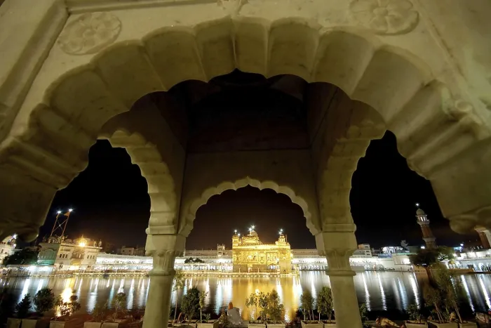 Framed Print : Golden temple, Amritsar, Punjab, India