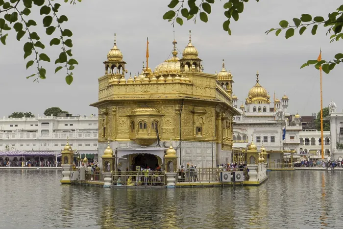 Framed Print : Golden temple, amritsar, punjab, India, Asia