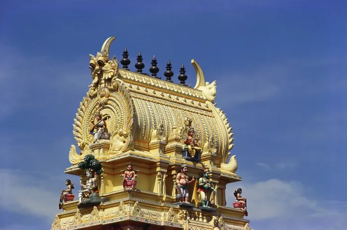 Framed Print : Gopuram of Bull temple, Bangalore Framed Print : Gopuram of Bull temple, Bangalore