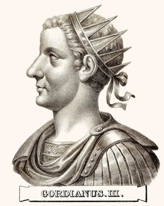 Framed Print : Gordian III. 225-244, Roemischer Kaiser Framed Print : Gordian III. 225-244, Roemischer Kaiser