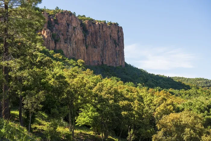 Framed Print : Gorge with red rocks, Gorges du Blavet Framed Print : Gorge with red rocks, Gorges du Blavet