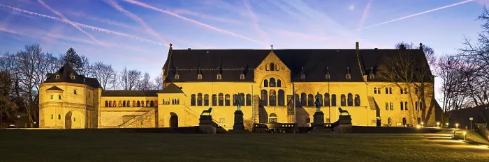 Framed Print : Goslar Imperial Palace in the evening