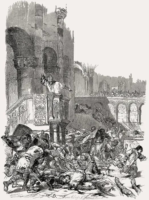 Framed Print : The Goslar Precedence Dispute, Pentecost Framed Print : The Goslar Precedence Dispute, Pentecost