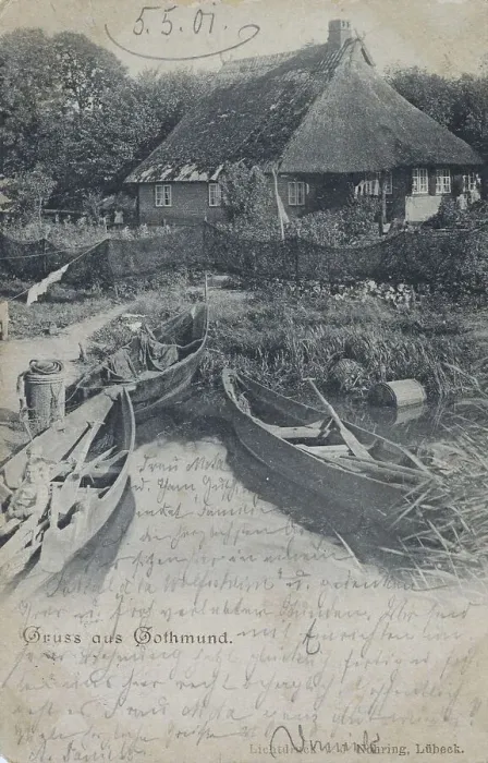 Framed Print : Gothmund near Luebeck, Schleswig-Holstein