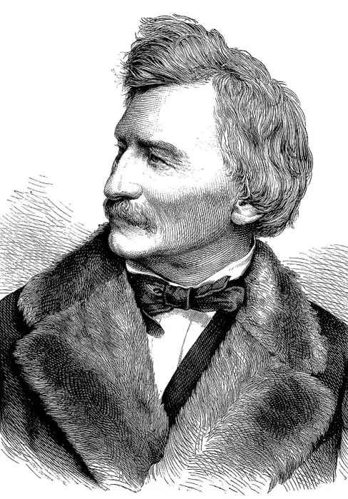Framed Print : Gottfried Semper, 1803 - 1879, German architect