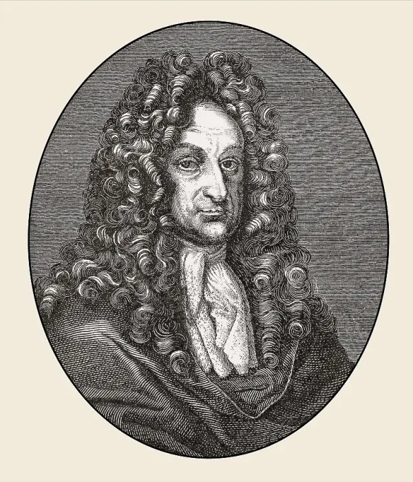 Framed Print : Gottfried Wilhelm Leibnitz, 1646