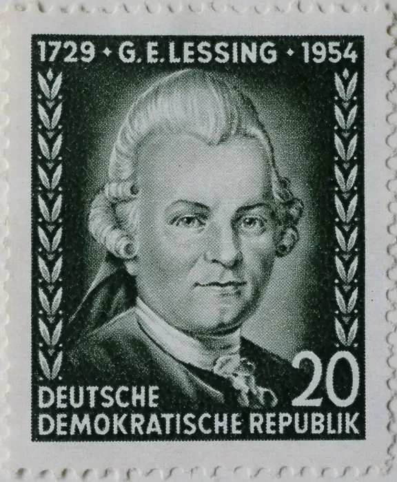 Framed Print : Gotthold Ephraim Lessing, a German writer