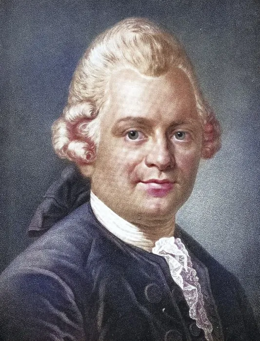 Framed Print : Gotthold Ephraim Lessing was a German writer