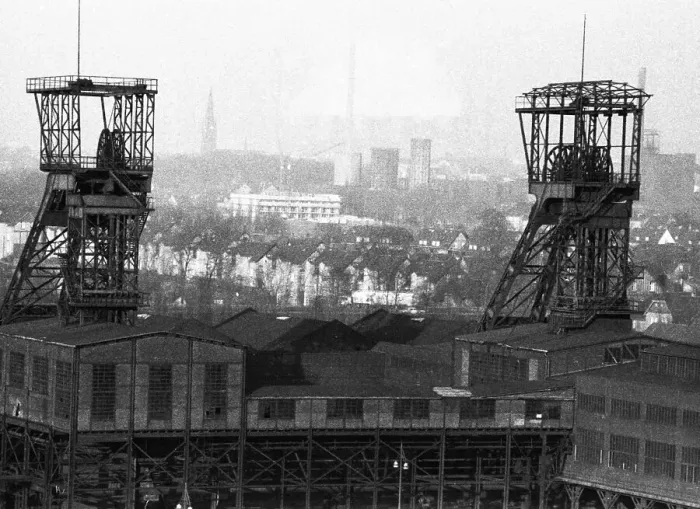 Framed Print : The Graf Moltke 3 / 4 colliery in Gladbbeck in the Ruhr area Framed Print : The Graf Moltke 3 / 4 colliery in Gladbbeck in the Ruhr area