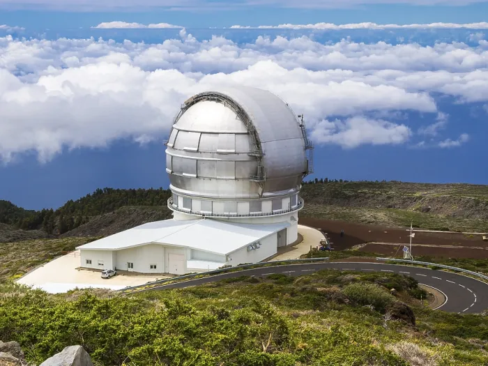 Framed Print : Gran Telescopio Canarias, observatory on Roque de los Muchachos above the clouds Framed Print : Gran Telescopio Canarias, observatory on Roque de los Muchachos above the clouds