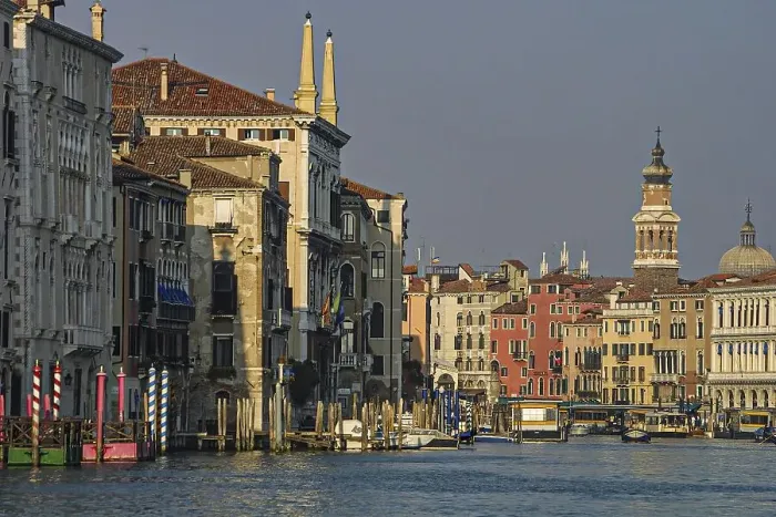 Framed Print : Grand Canal, Venice, Venice, Italy, Europe