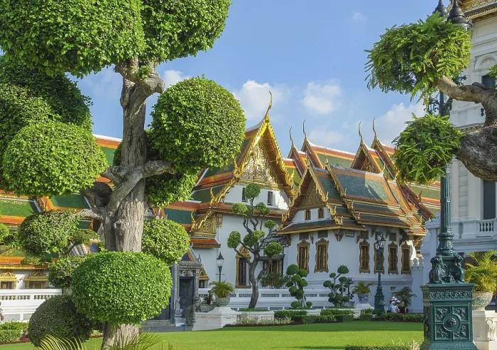 Framed Print : Part of the Grand Palace in Bangkok, Thailand Framed Print : Part of the Grand Palace in Bangkok, Thailand