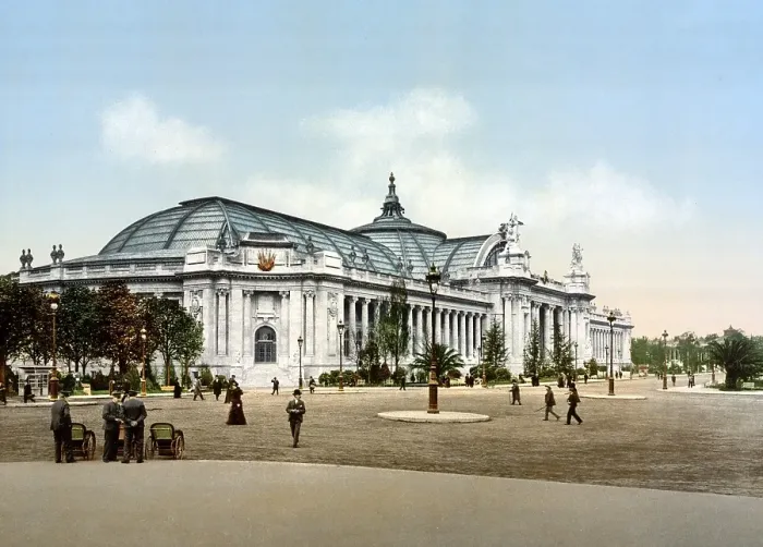 Framed Print : The Grand Palace, Universal Exhibition, 1900, Paris, France, Historical, c. 1900, digitally restored reproduction from a 19th century original, Europe