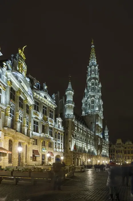 Framed Print : Grand Place or Grote Markt central square