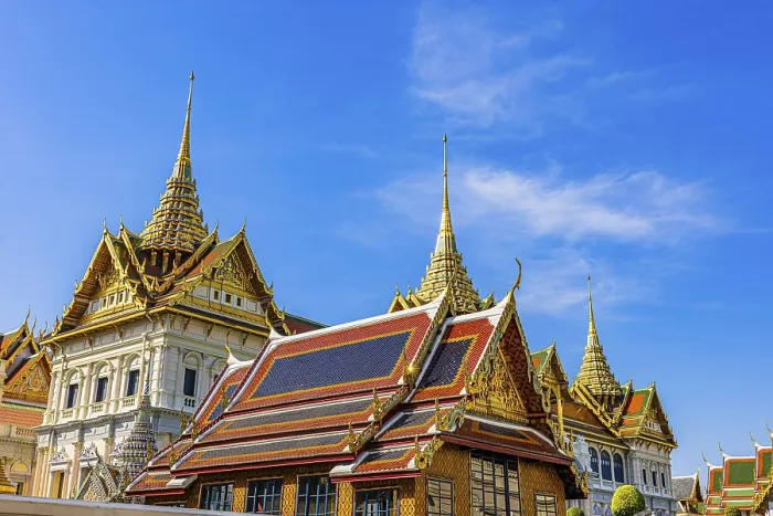 Framed Print : The Grand Royal Palace, Wat Phra Kaeo Buddhist Temple