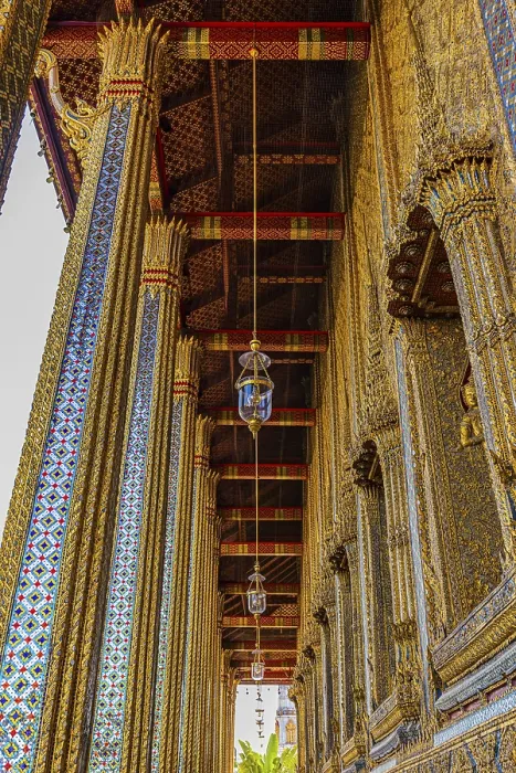 Framed Print : The Grand Royal Palace, Wat Phra Kaeo Buddhist Temple