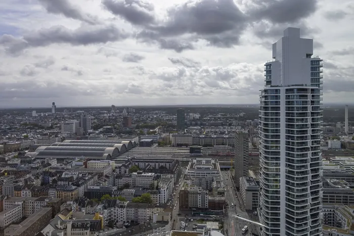 Framed Print : The Grand Tower, Germany's tallest residential tower Framed Print : The Grand Tower, Germany's tallest residential tower