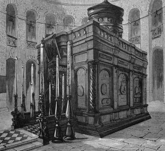 Framed Print : Grave chapel in the Church of the Holy Sepulchre in Jerusalem Framed Print : Grave chapel in the Church of the Holy Sepulchre in Jerusalem