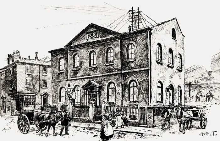 Framed Print : Gravel Lane Wesleyan Methodist Chapel