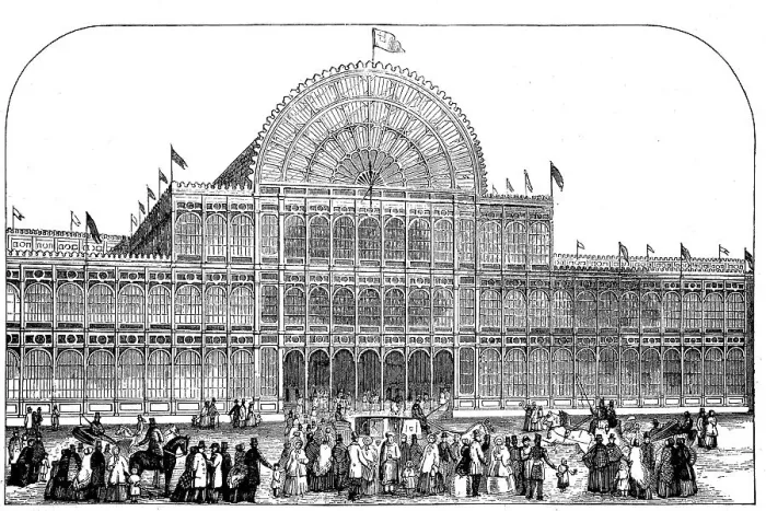 Framed Print : Great Exhibition of the Works of Industry of All Nations or The Great Exhibition Framed Print : Great Exhibition of the Works of Industry of All Nations or The Great Exhibition