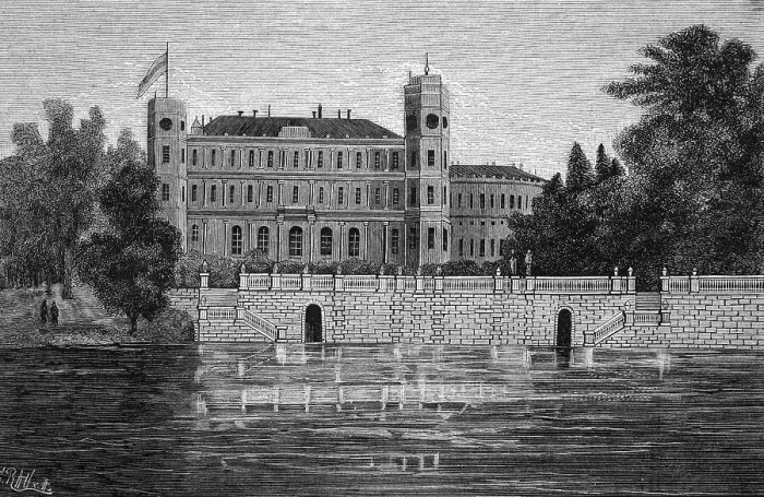Framed Print : Great Gatchina Palace in Gatchina near St
