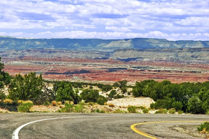 Framed Print : Great landscape of Utah state. USA