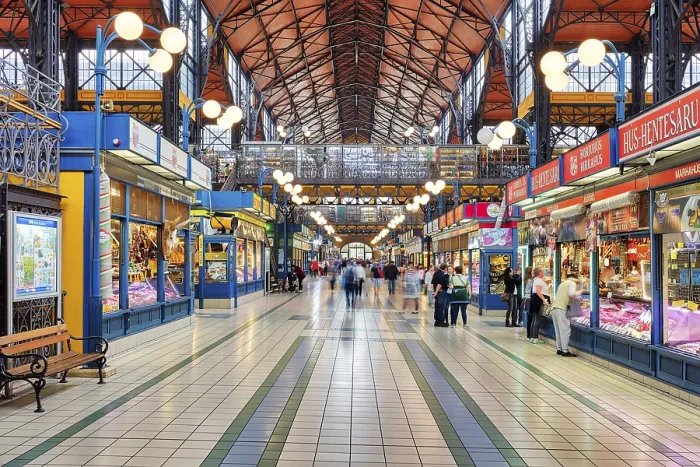 Framed Print : Great Market Hall, neo-Gothic, Budapest