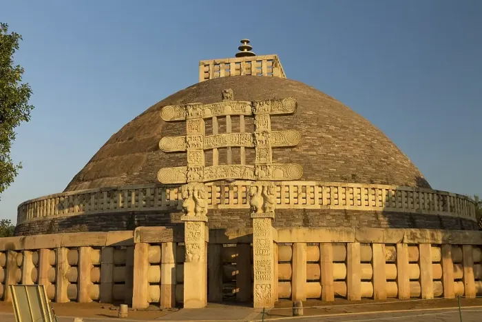 Framed Print : The Great Sanchi Stupa, Stupa 1