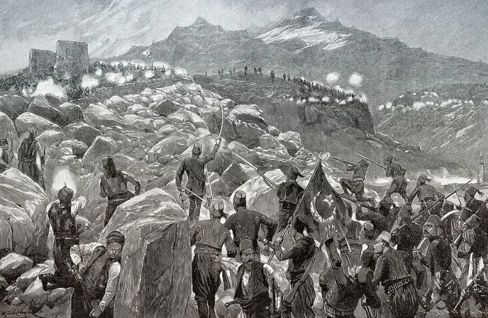 Framed Print : The Greco-Turkish War of 1897, or the Thirty Days War