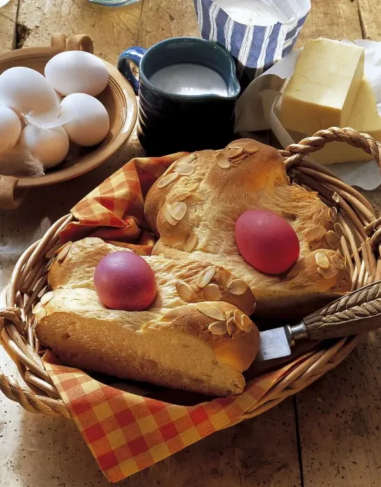 Framed Print : Greek Easter bread, Greece, Europe Framed Print : Greek Easter bread, Greece, Europe