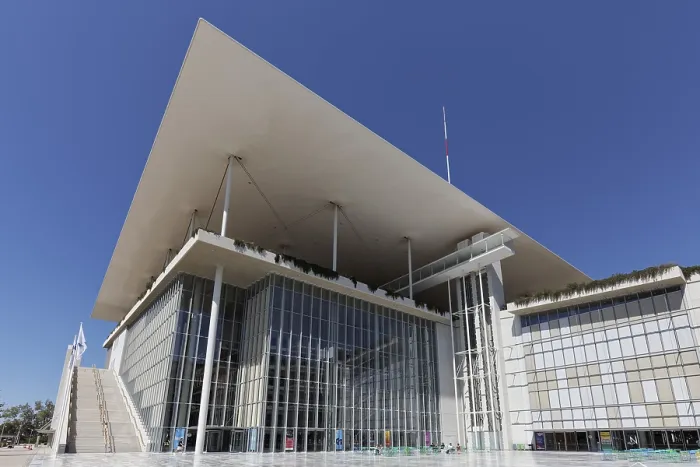 Framed Print : Greek National Opera, Cultural Centre of the Stavros Niarchos Foundation