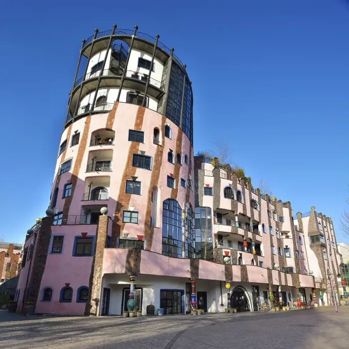 Framed Print : Green Citadel, Hundertwasser House Framed Print : Green Citadel, Hundertwasser House