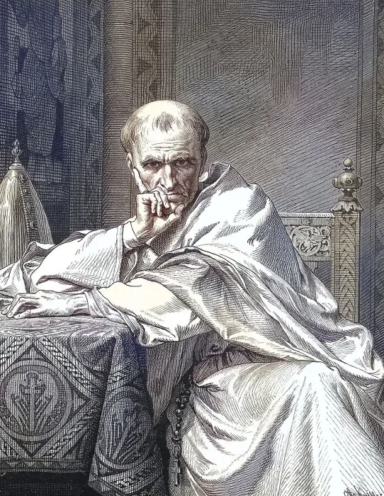 Framed Print : Gregory VII, born Hildebrand of Sovana Framed Print : Gregory VII, born Hildebrand of Sovana