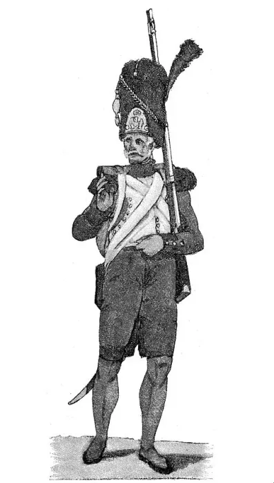 Framed Print : Grenadier of the Old Guard of Napoleon